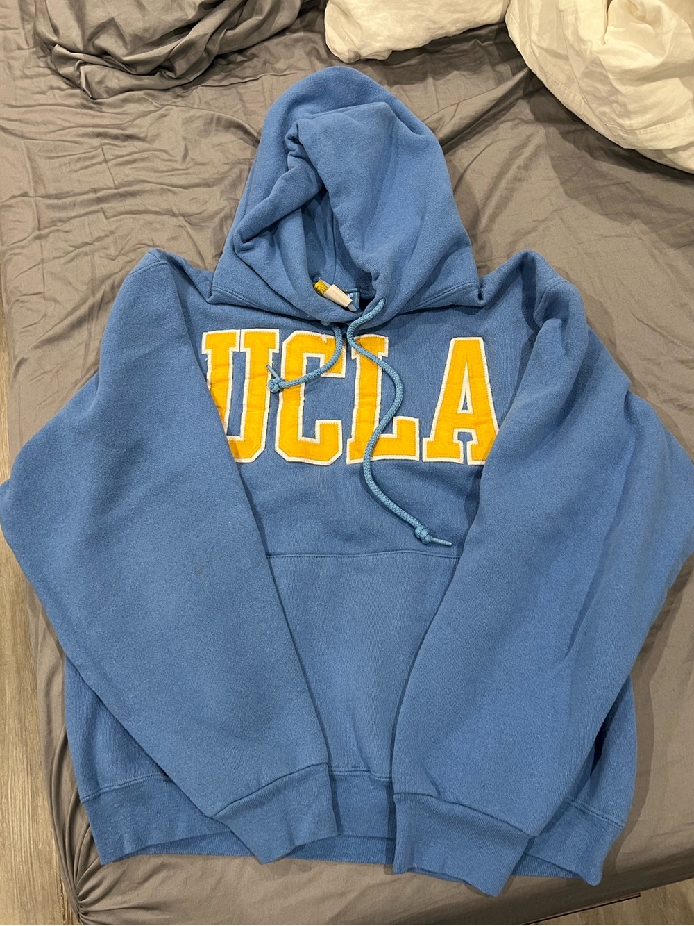 UCLA Blue Hoodie with Yellow Lettering size small